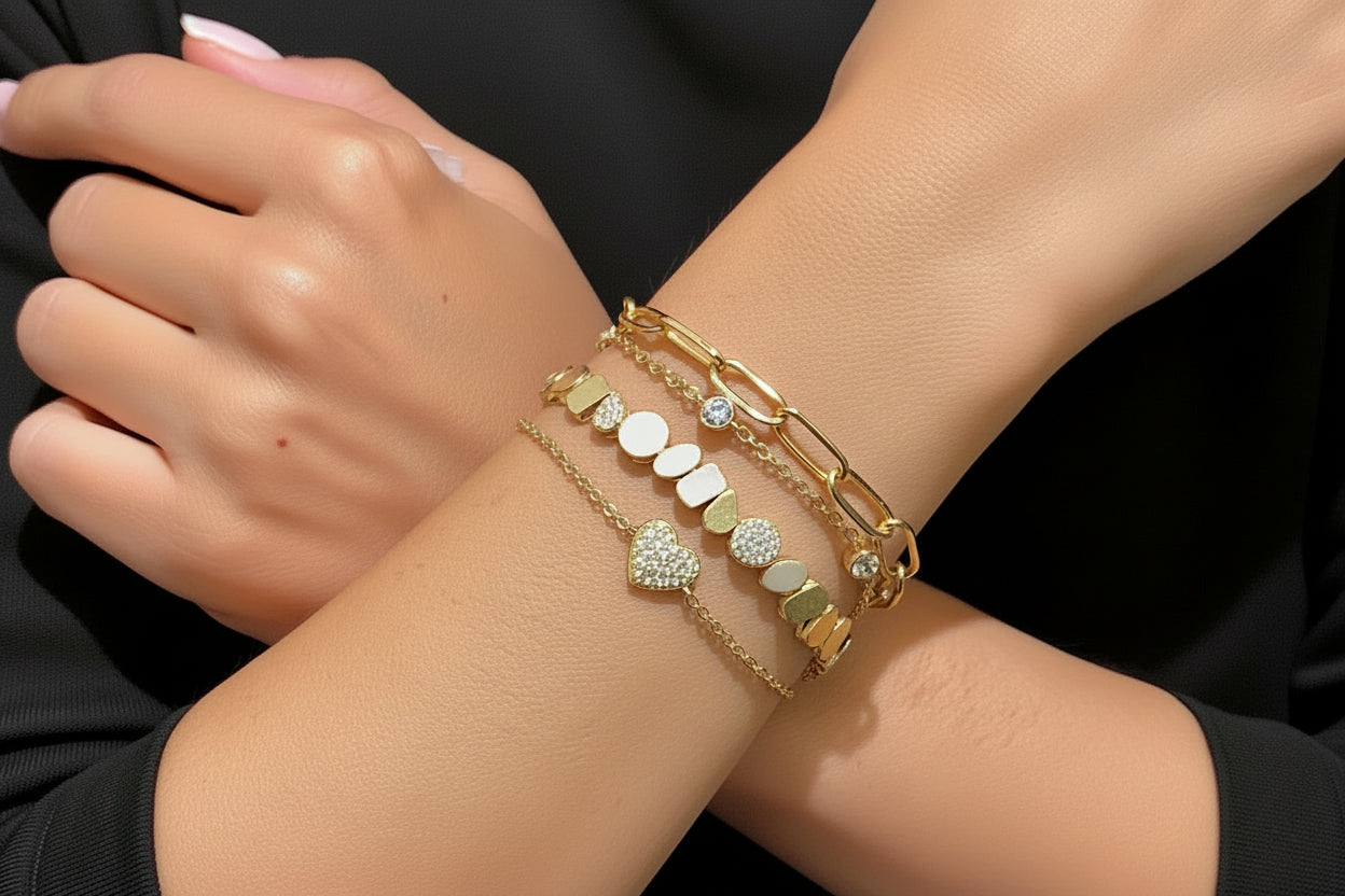 Sterling Silver Diamond by the Yard CZ Bracelet