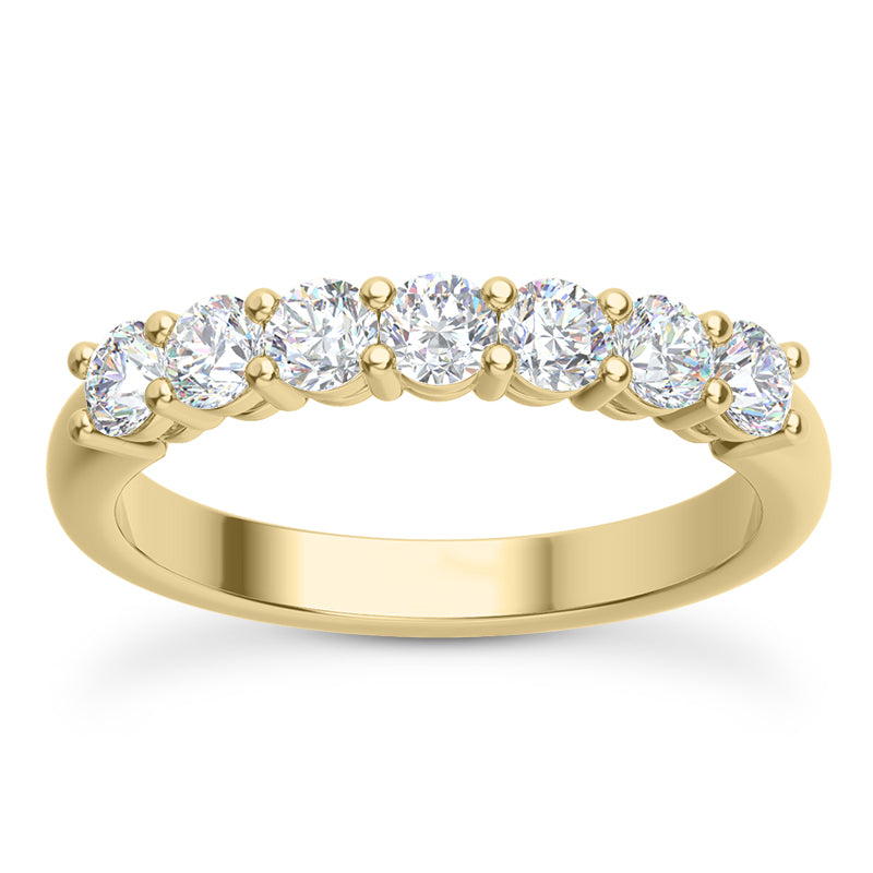 7 Lab Grown Diamond 14k Ring
