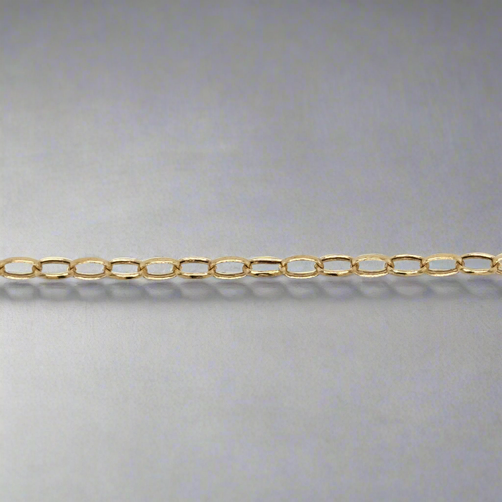 14k Gold Small Link Bracelet