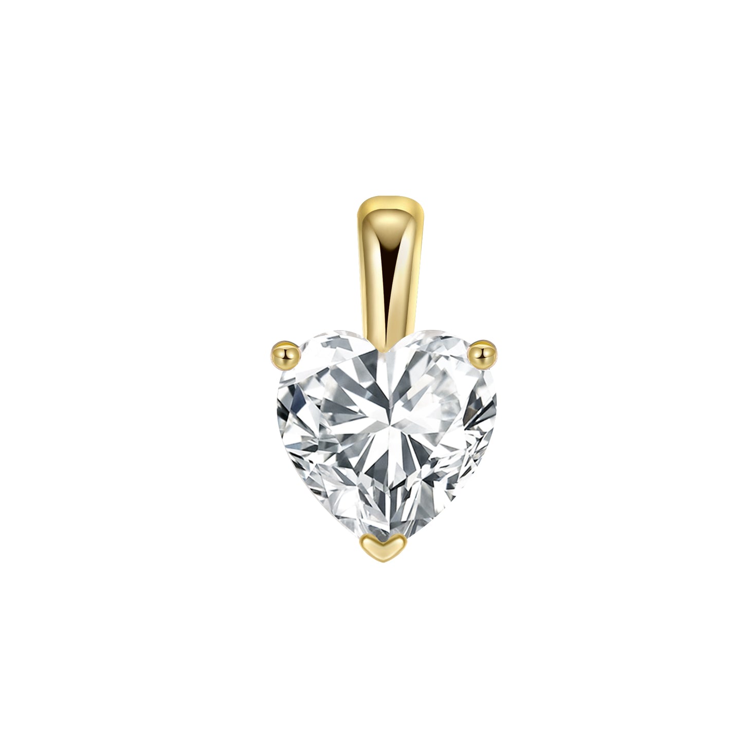 *Available for preorder only* Sterling Silver Solitaire Pendant on Omega Chain Necklace Collection