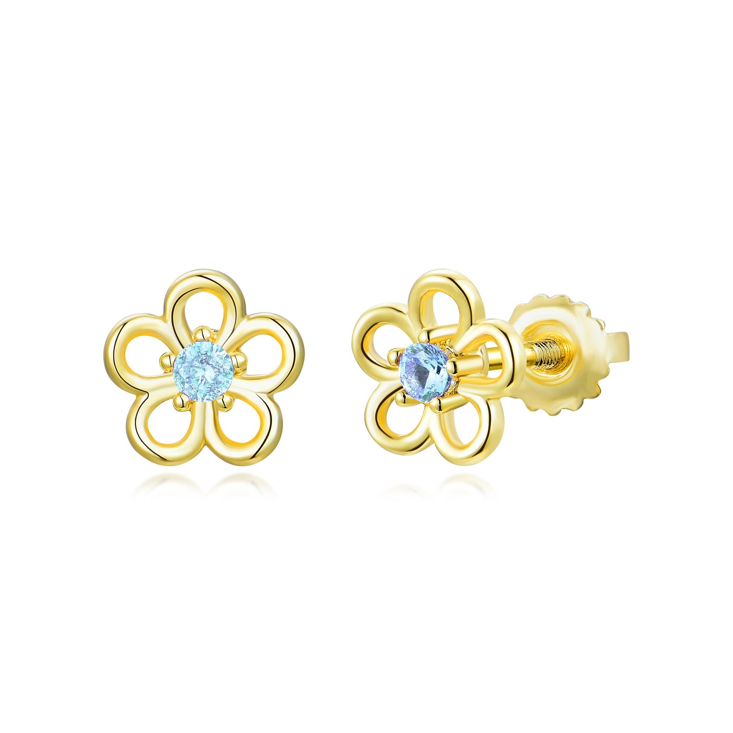 Surgical Steel Daisy Studs