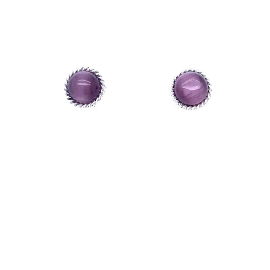 Sterling Silver Stud Earrings - HK Jewels