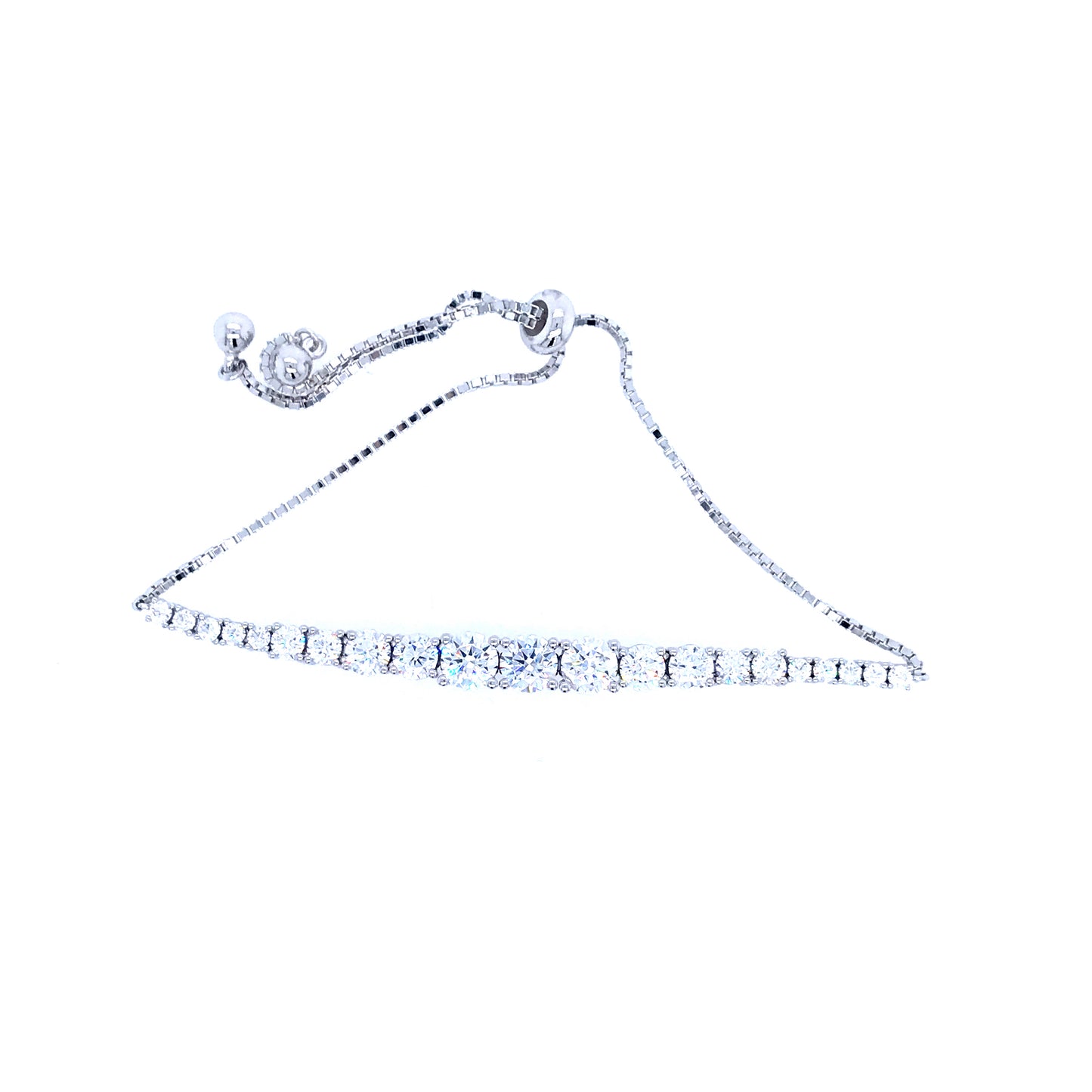 Sterling Silver Tennis Bracelet - HK Jewels