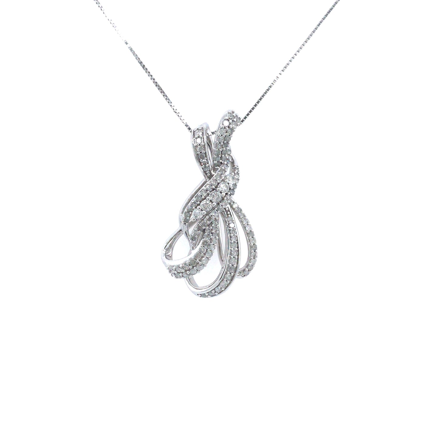 White Gold Pendant - HK Jewels