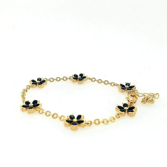 Flower Chain Bracelet - HK Jewels