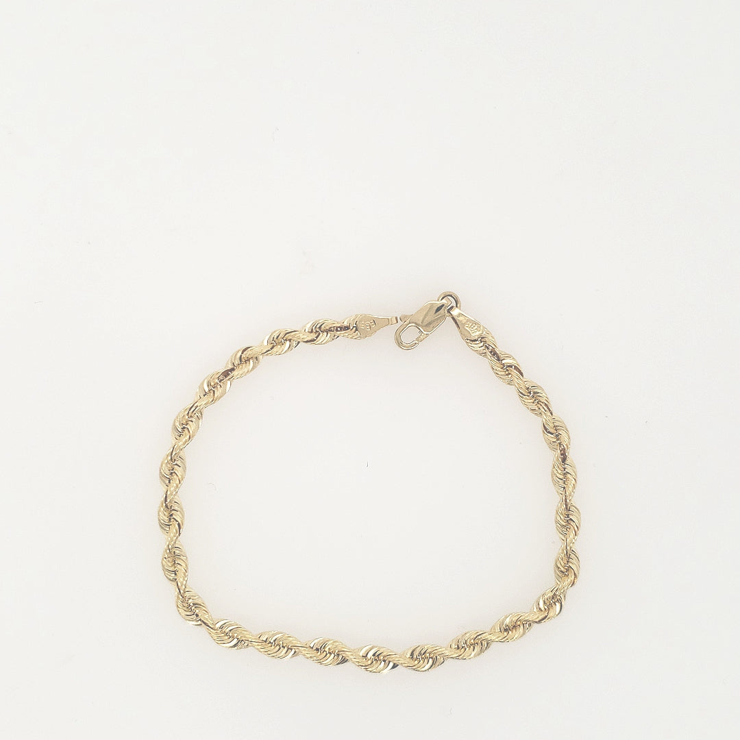14K Yellow Gold Link Bracelet - HK Jewels