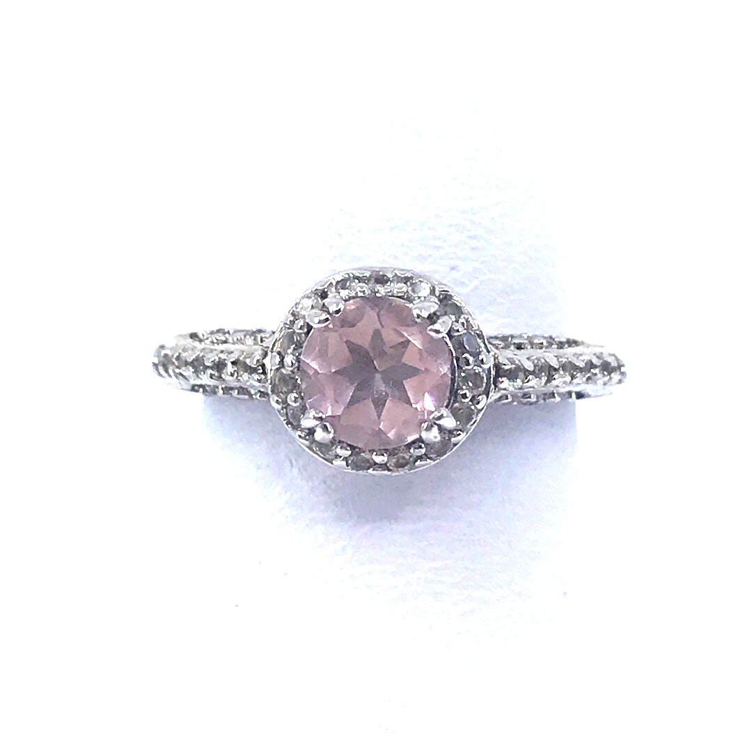 Sterling Silver Stone Ring - HK Jewels