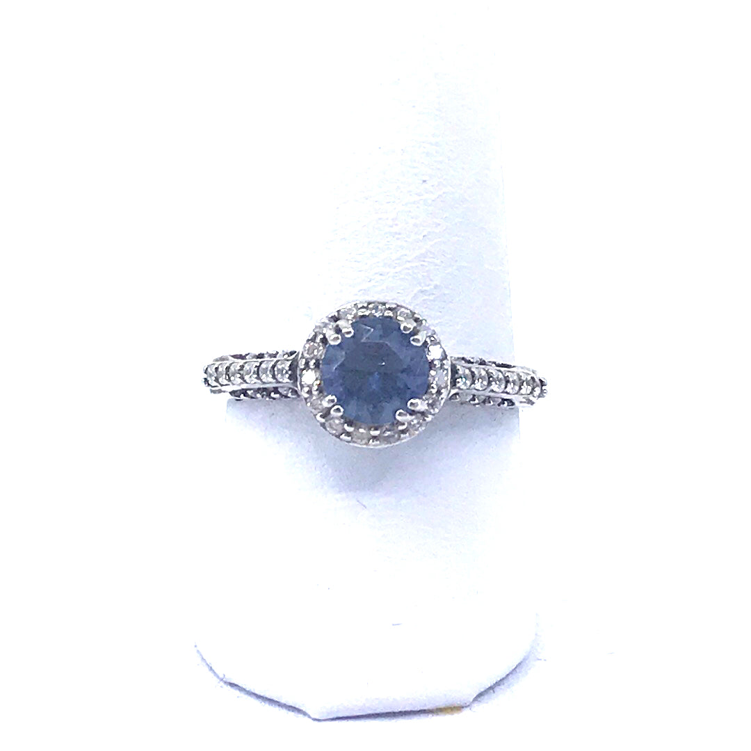 Sterling Silver Stone Ring - HK Jewels