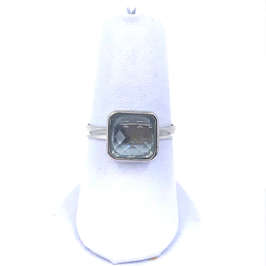 Sterling Silver Stone Ring - HK Jewels