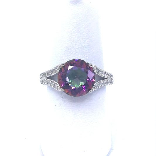 Sterling Silver Stone Ring - HK Jewels