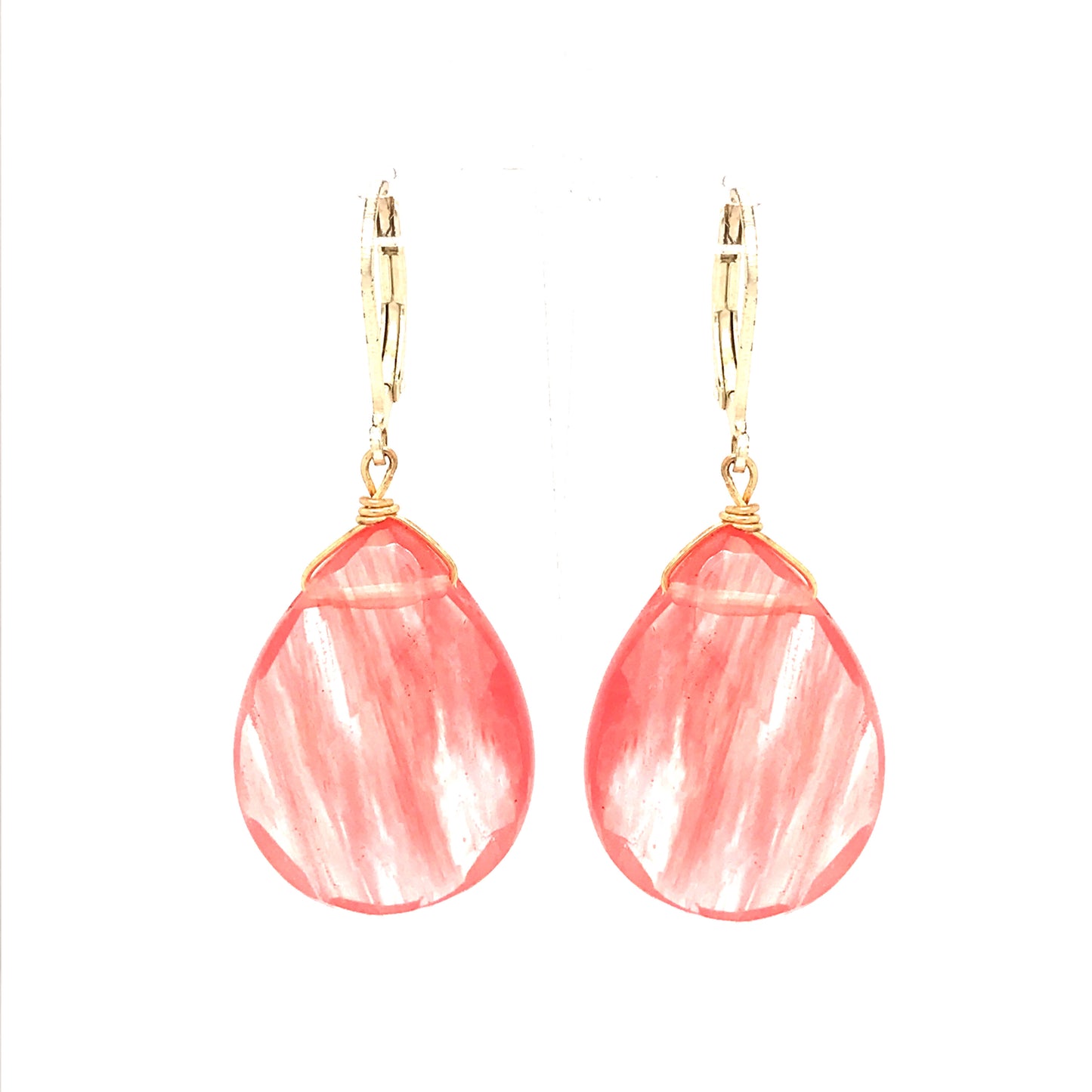 Sterling Silver Teardrop Earrings - HK Jewels