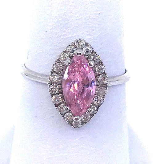 Sterling Silver Stone Ring - HK Jewels