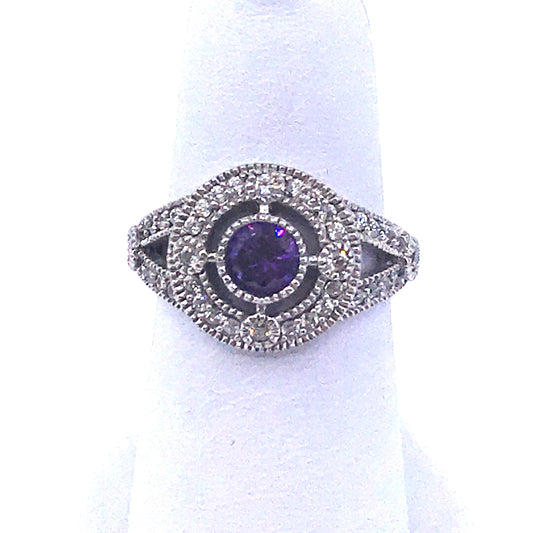 Sterling Silver Circle Ring - HK Jewels