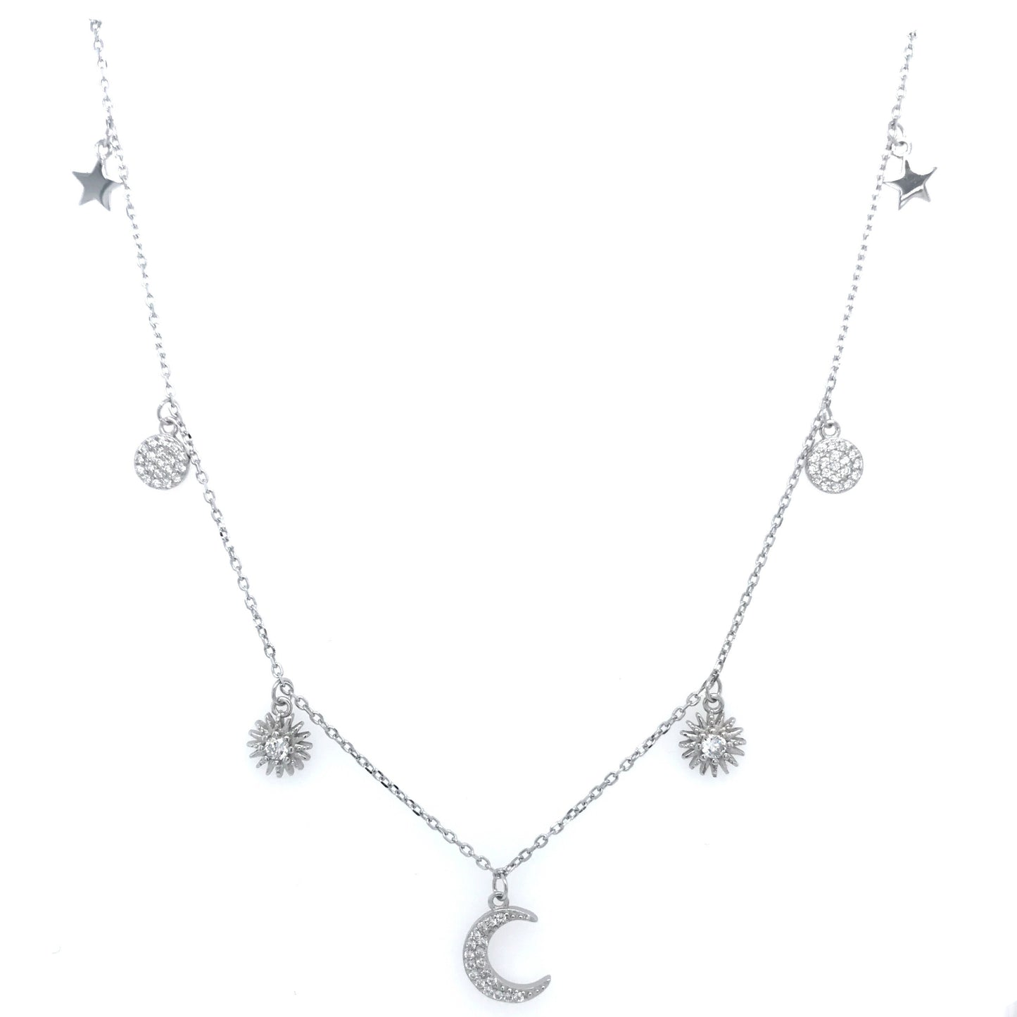 Sterling Silver Necklace - HK Jewels