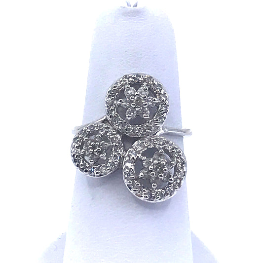 Sterling Silver Circle Ring - HK Jewels