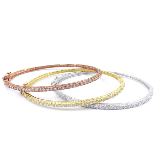 Sterling Silver Bangles - HK Jewels