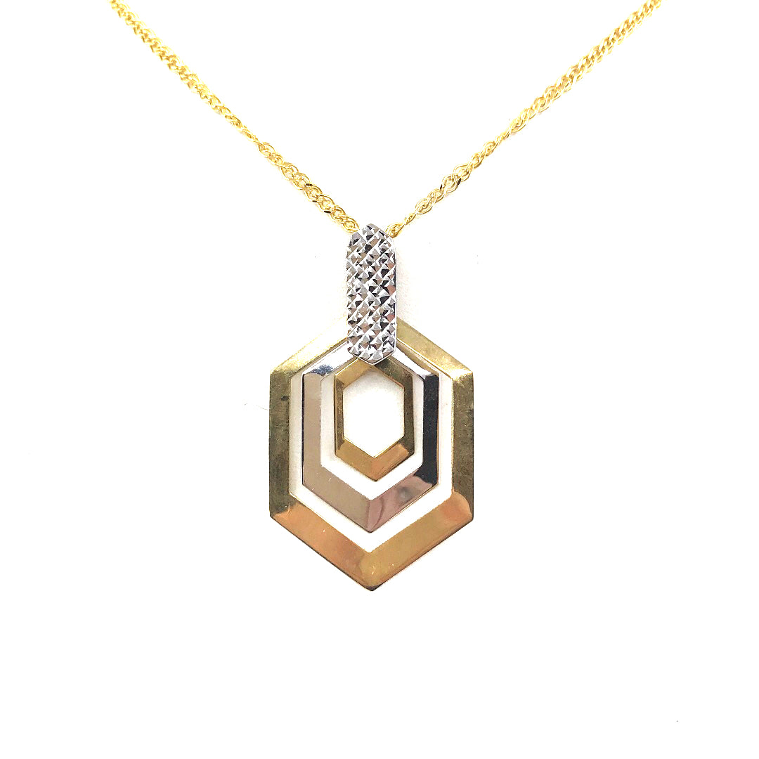 14K Gold Pendant - HK Jewels