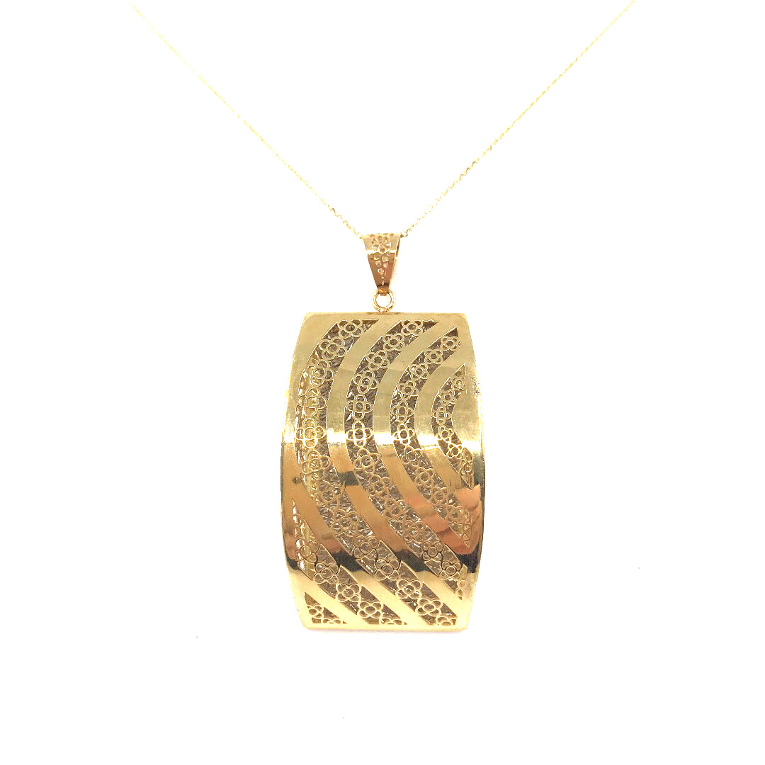 14K Gold Pendant - HK Jewels