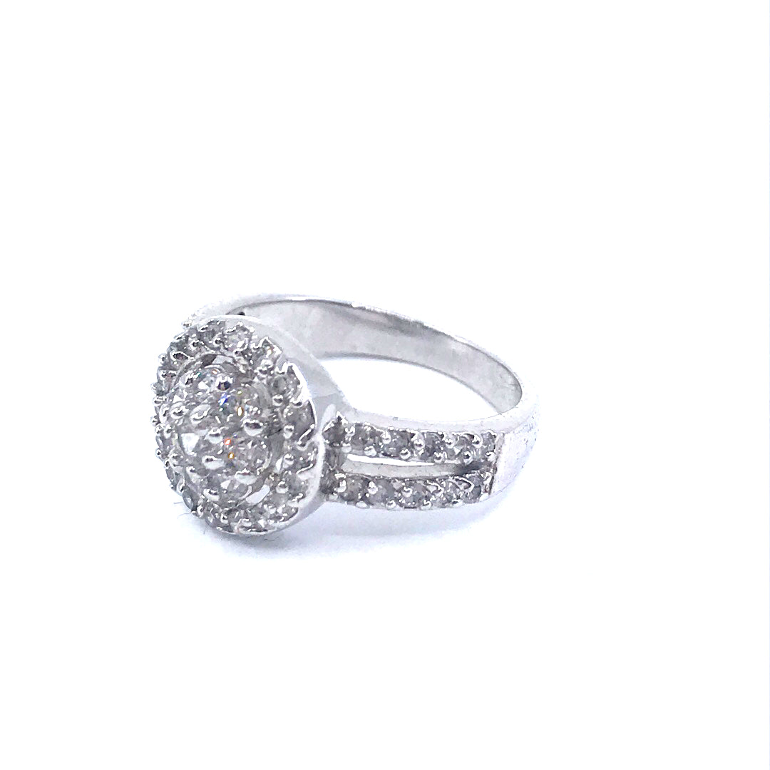 Sterling Silver Circle Ring - HK Jewels
