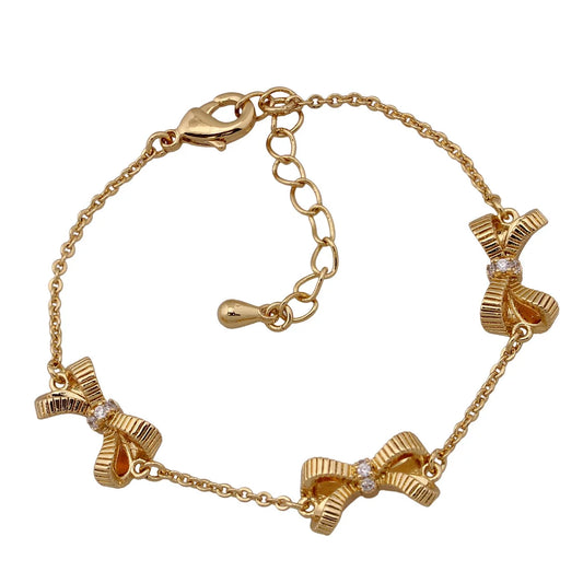 Ribbon Bow Bracelet - HK Jewels