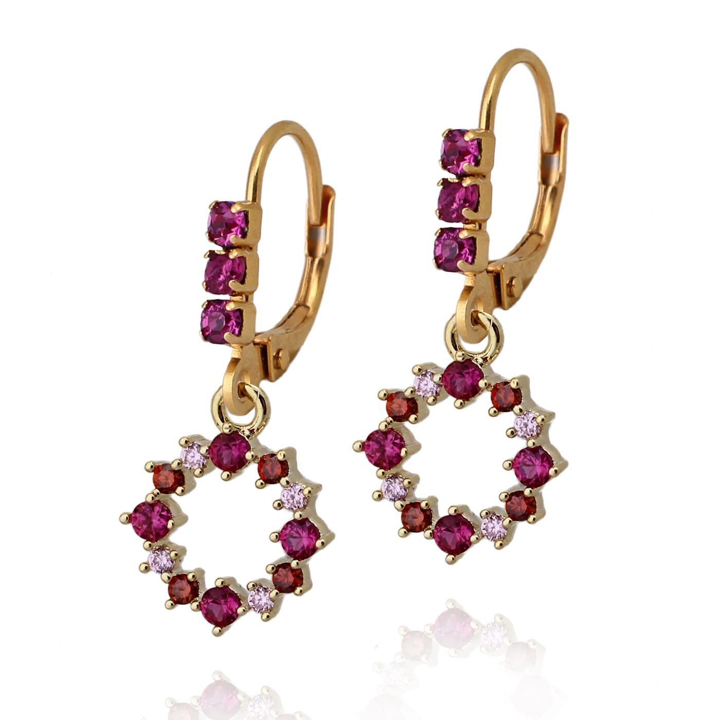 Surgical Steel Circle Earrings - HK Jewels
