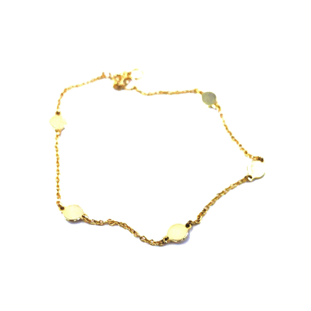 Sterling Silver Circle Bracelet - HK Jewels