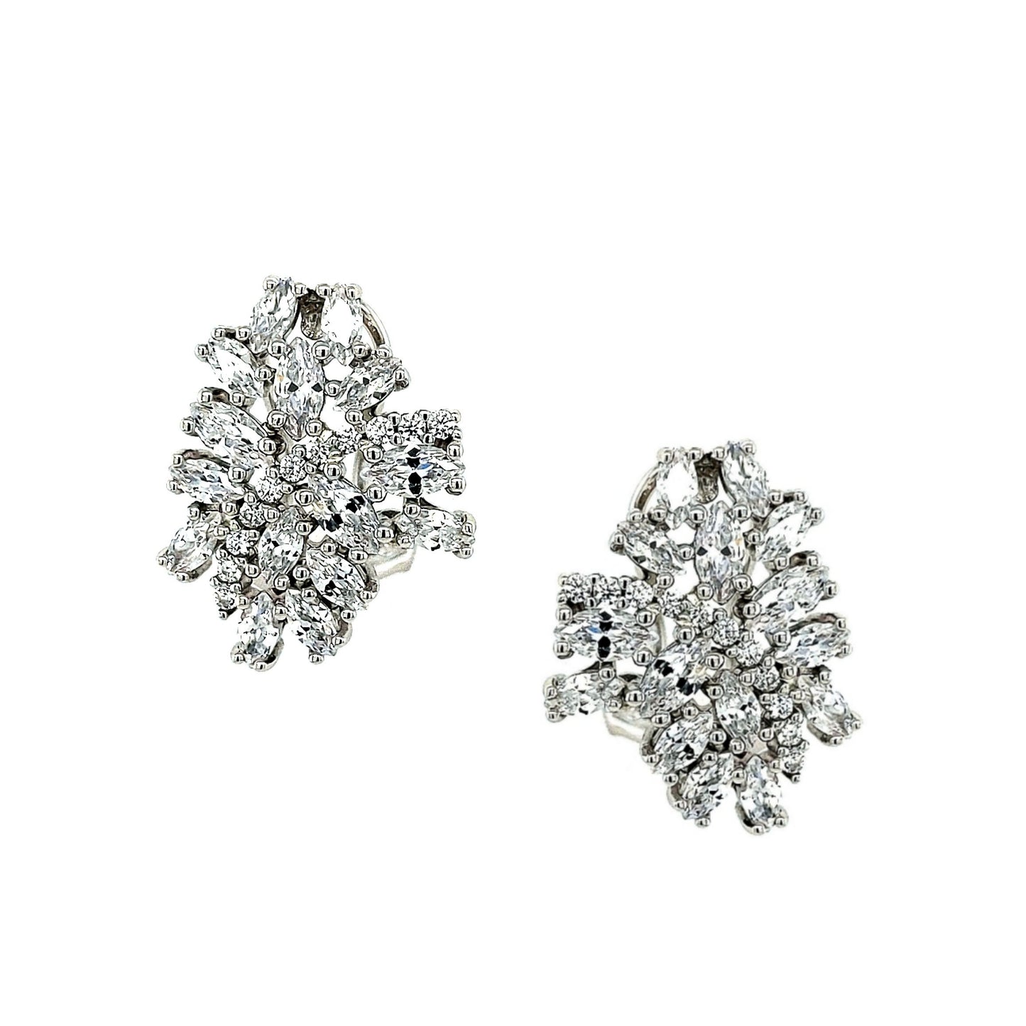Sterling Silver CZ Studs - HK Jewels