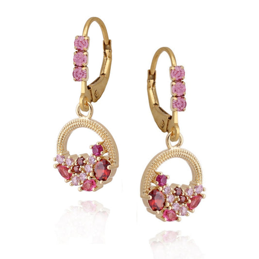 Surgical Steel Half Full Round Earrings - HK Jewels