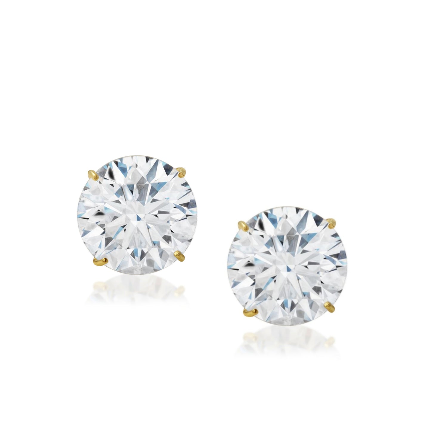 14k CZ Stud - HK Jewels
