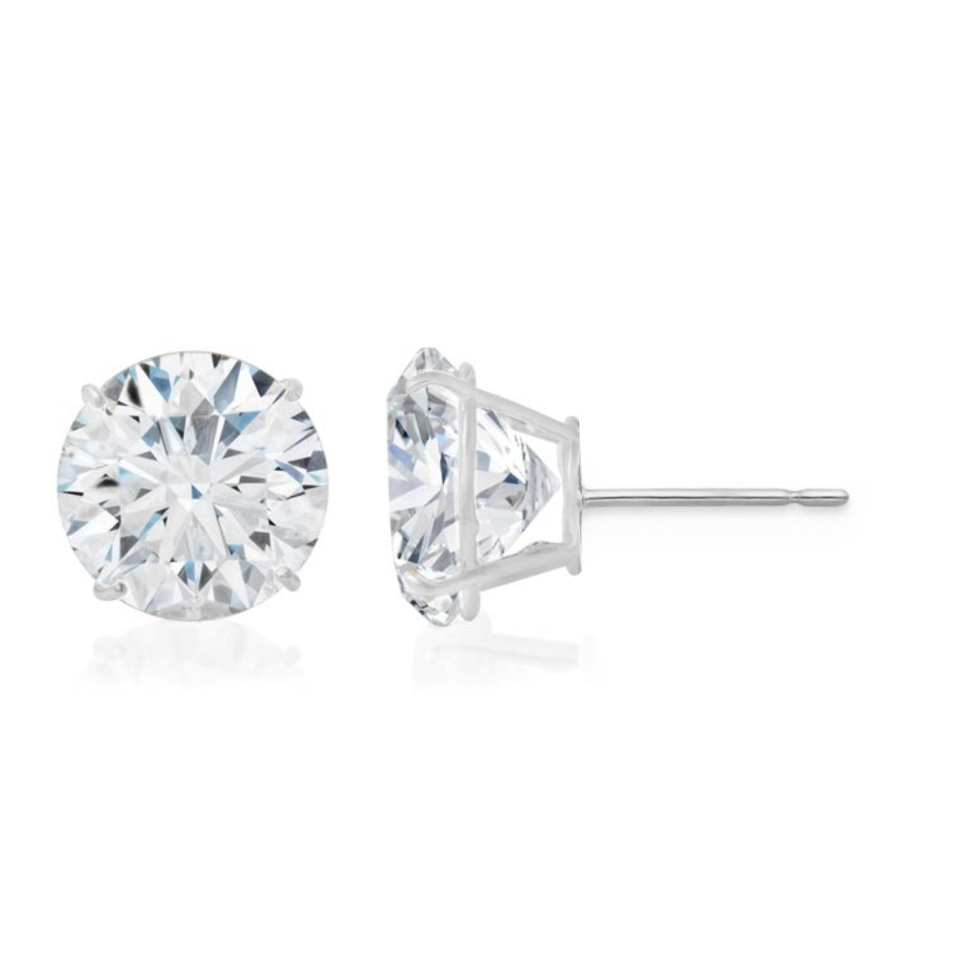 14k CZ Stud - HK Jewels
