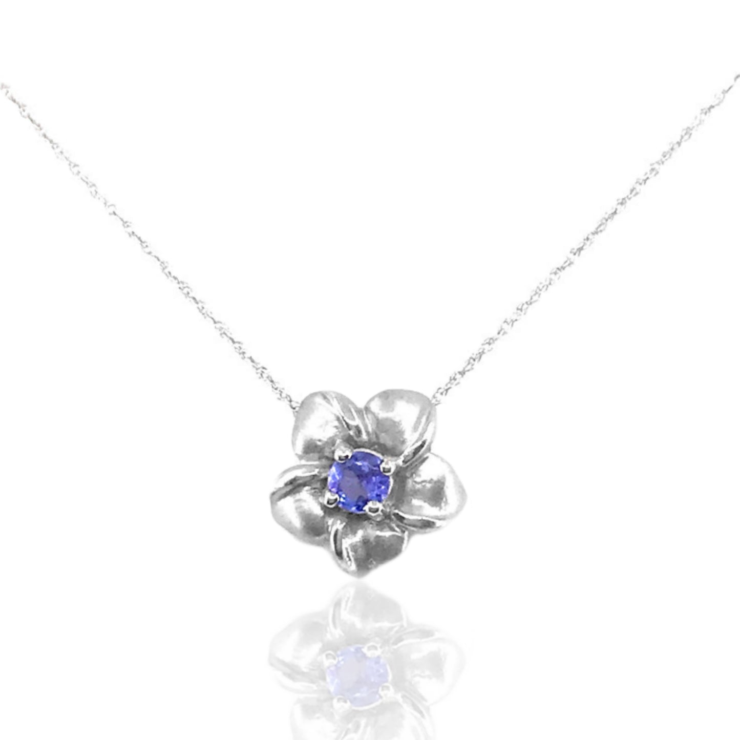 14K Gold Flower Pendant - HK Jewels