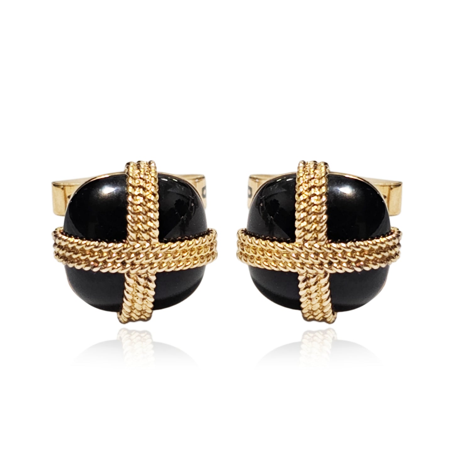 Gold Plated Sterling Silver Cufflinks