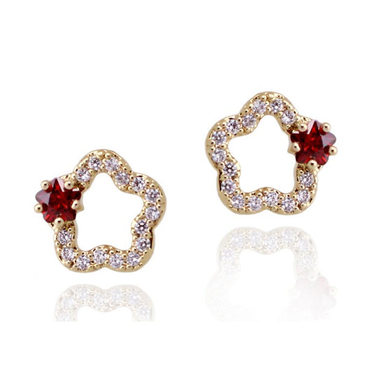 Surgical Steel Flower Studs - HK Jewels