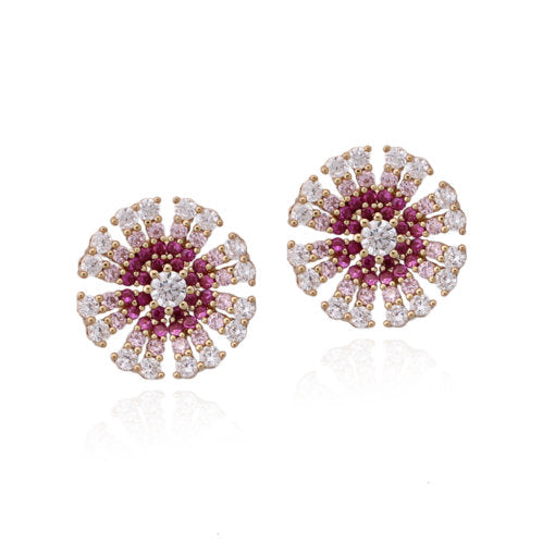 Surgical Steel Starburst Stud Earrings - HK Jewels