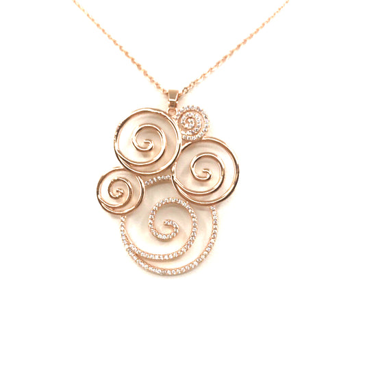 Swirl Pendant - HK Jewels