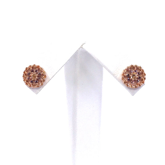 Sterling Silver Circle Studs - HK Jewels
