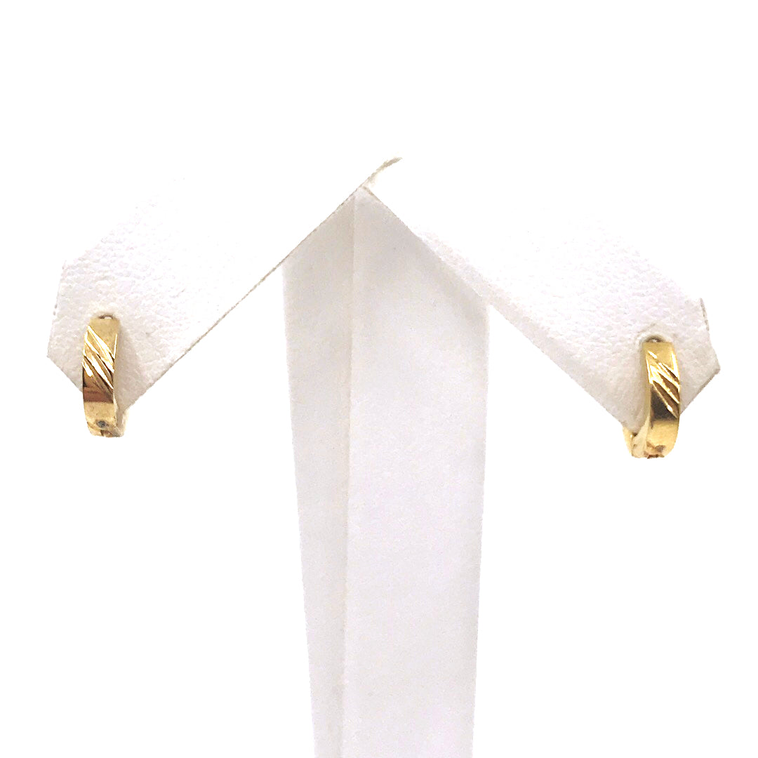 Surgical Steel Small Huggies - HK Jewels