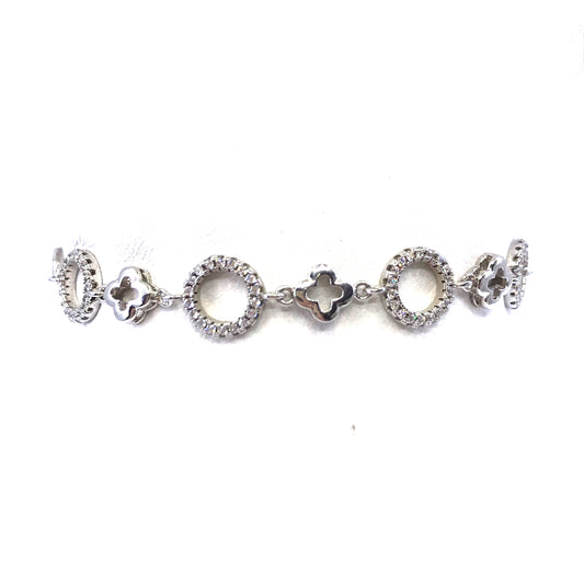 Sterling Silver Link Bracelet - HK Jewels