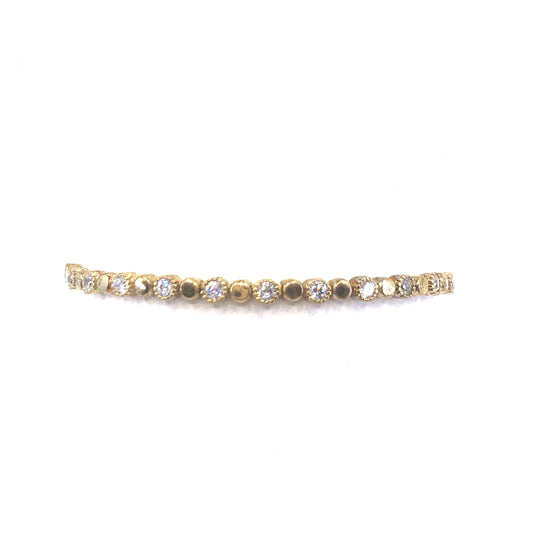 Sterling Silver Circle Bracelet - HK Jewels