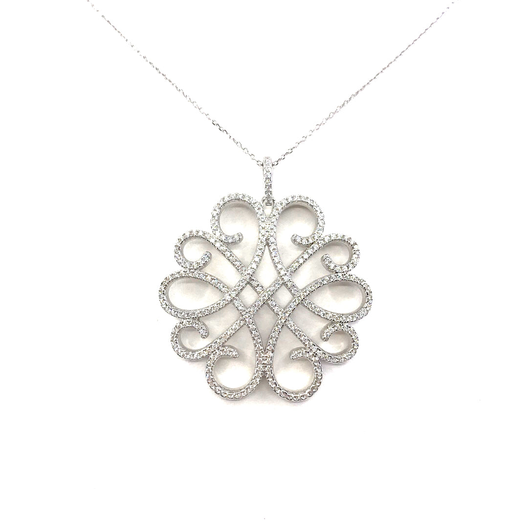 Sterling Silver Pendant - HK Jewels