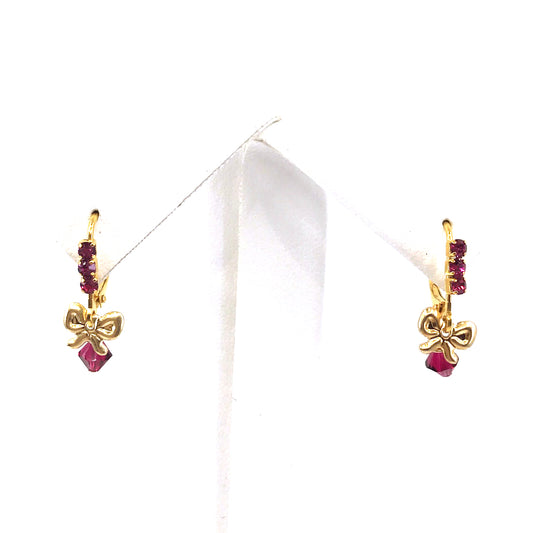 Surgical Steel Bow Earrings - HK Jewels