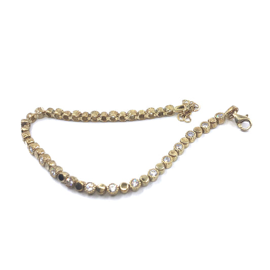 Sterling Silver Circle Bracelet - HK Jewels