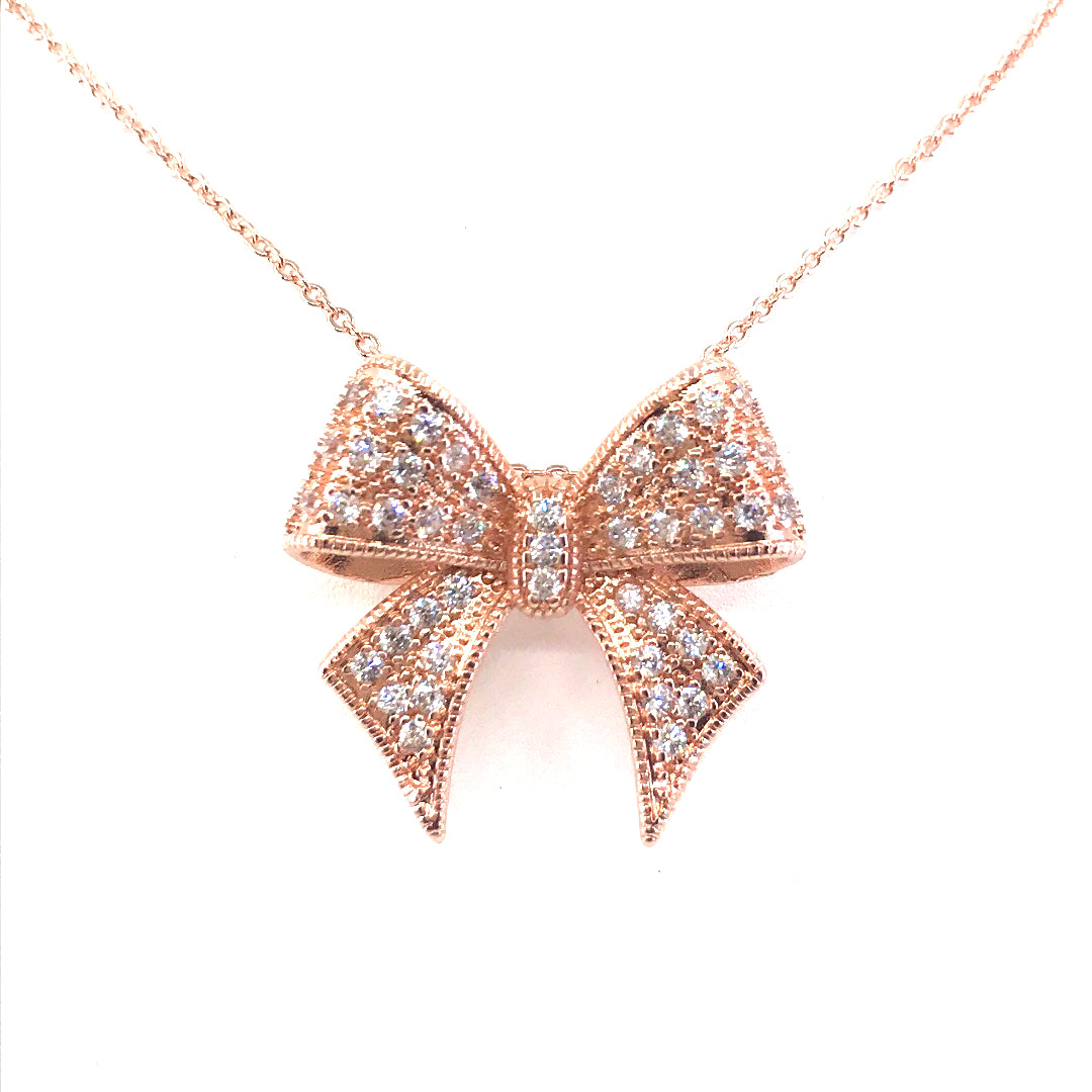 Bow Pendant - HK Jewels