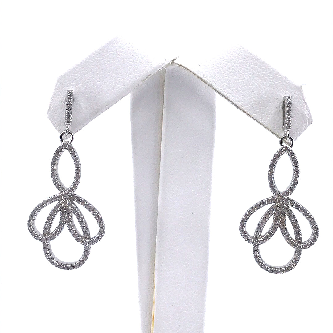 Sterling Silver Earrings - HK Jewels