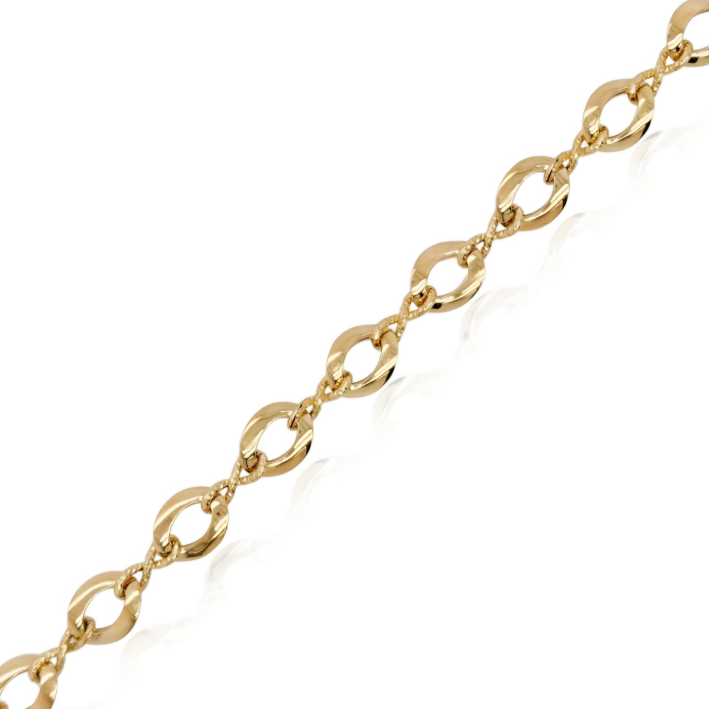 14k Gold Link Bracelet