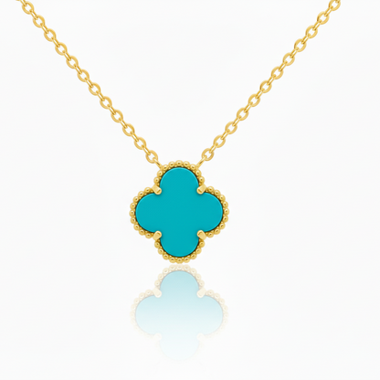 Sterling Silver Clover Necklace