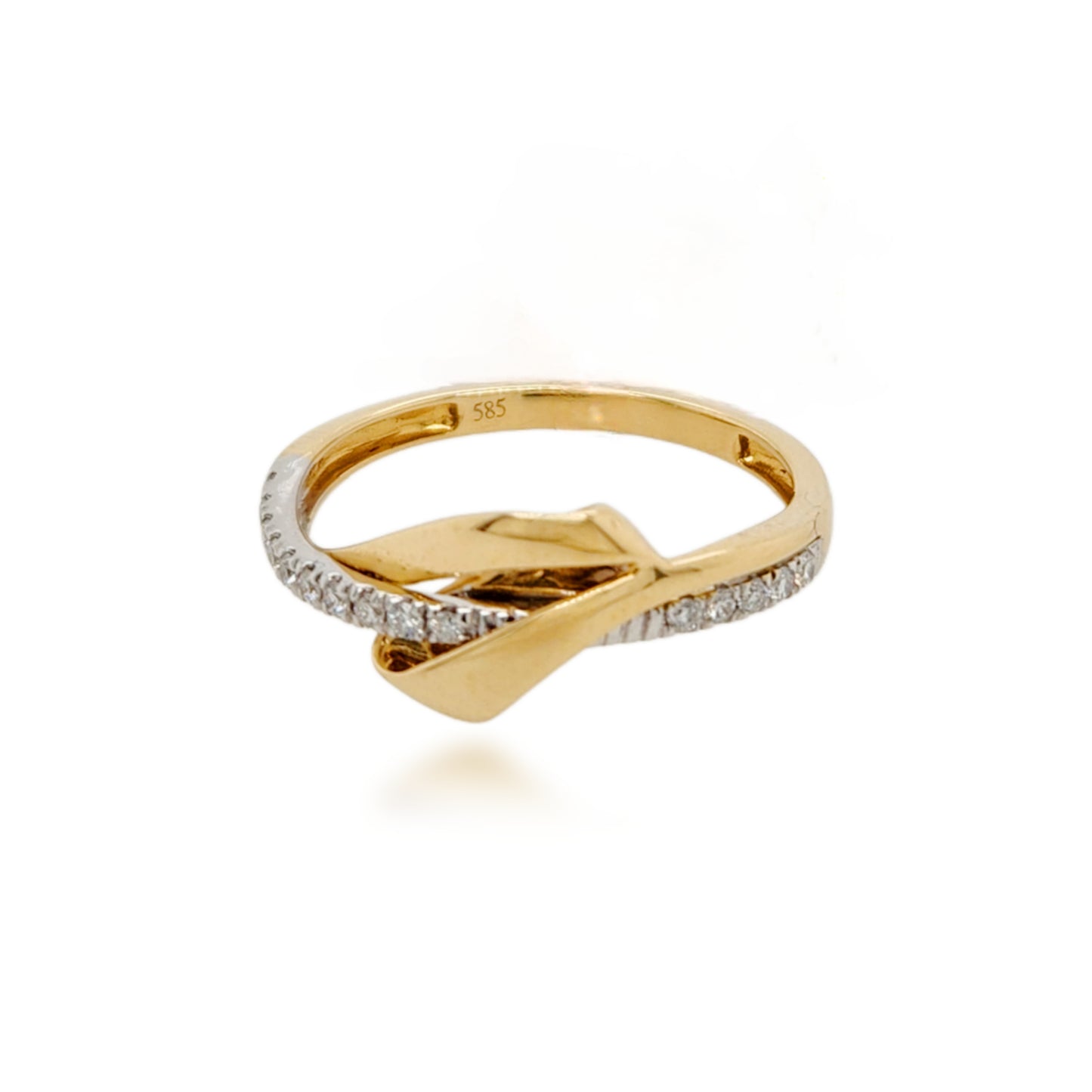 14K Gold and Diamond Ring