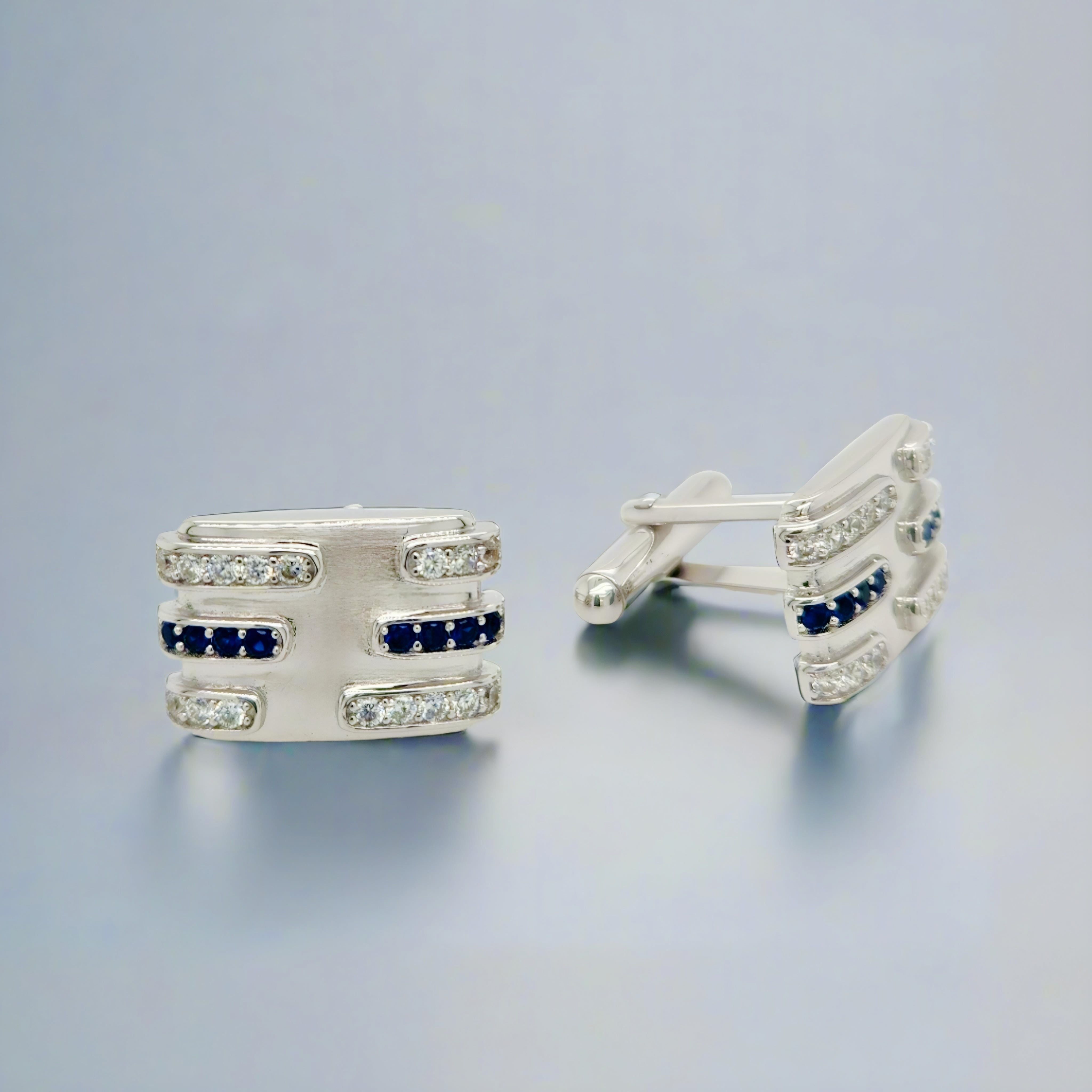 925 sterling silver cufflinks shops with cz