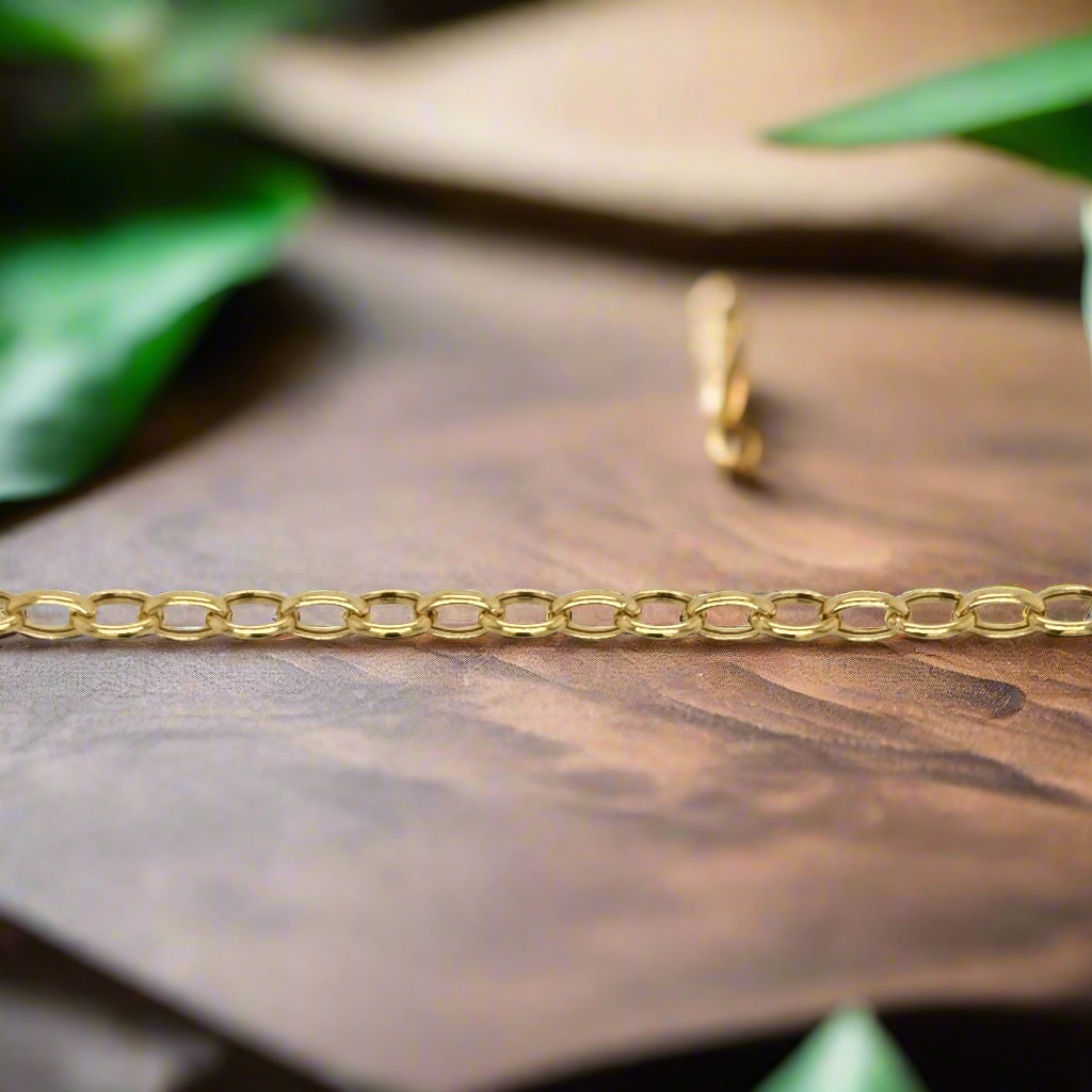 14k Gold Classic Link Bracelet