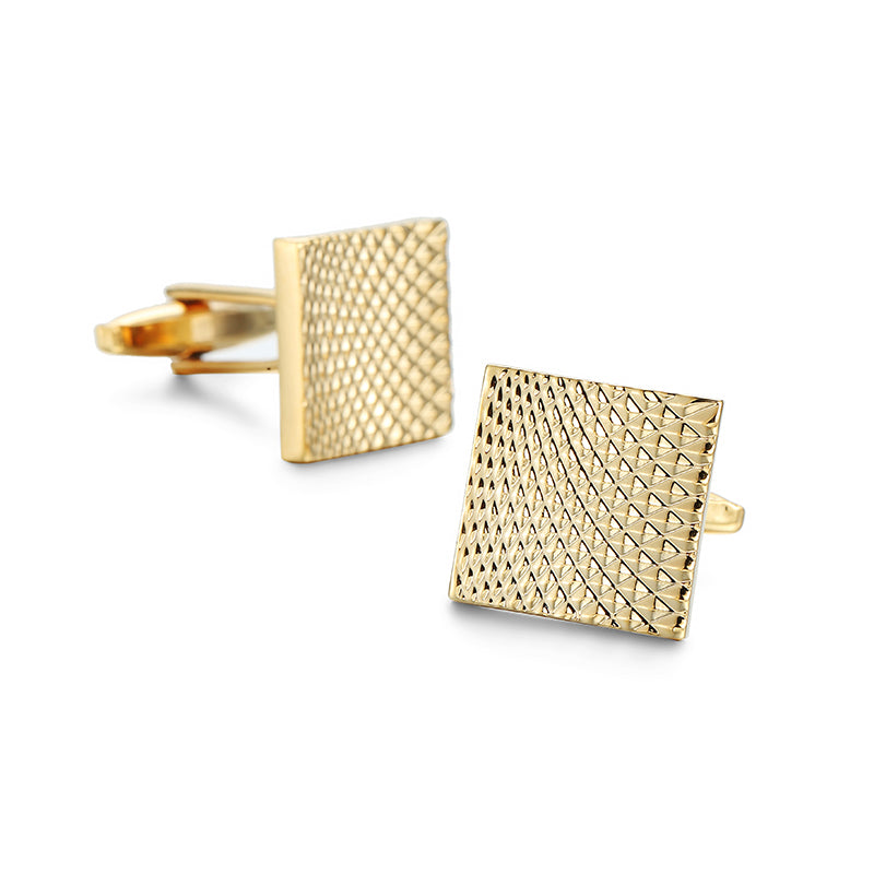 Square Textured Cufflinks